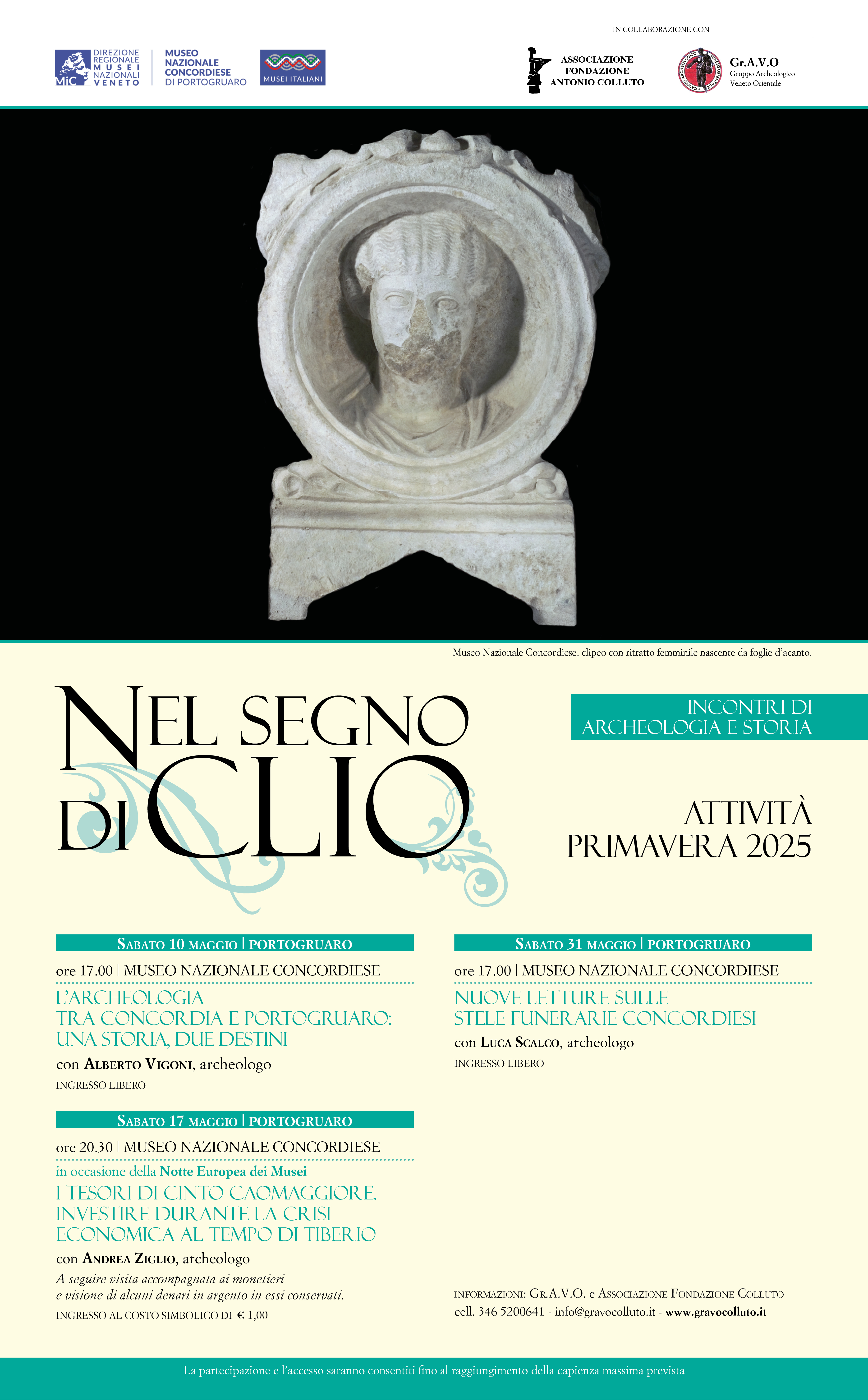 Nel Segno di Clio 2025 l Museo Nazionale Concordiese di Portogruaro